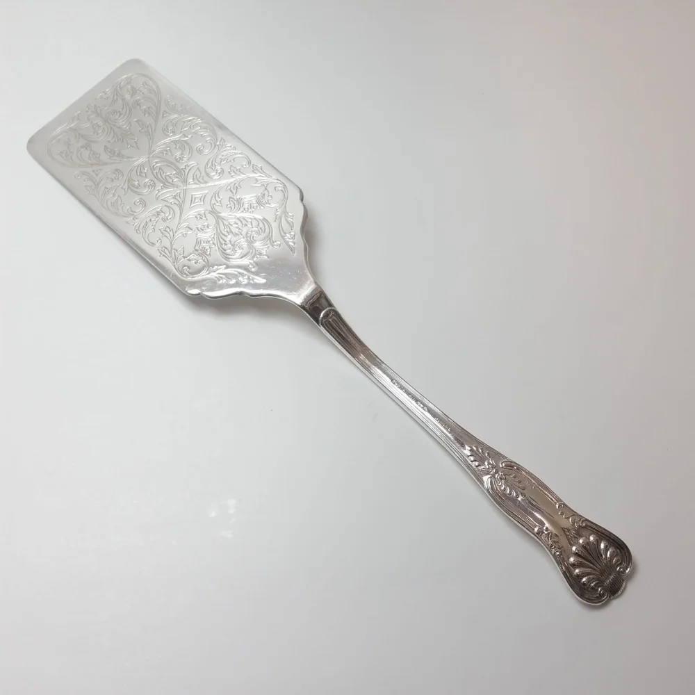 Sheffield Silver Kings pattern cake lasagna spatula server Italy